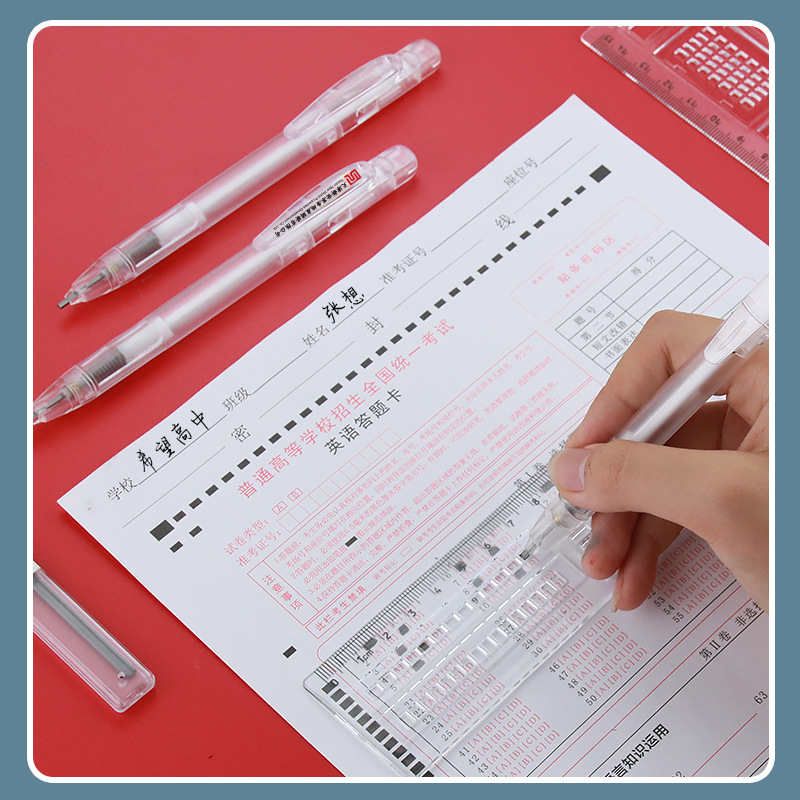 Tuka Pencil Custom Logo Answer Card Mechanical Pencil 2B Exam Pencil Press Computer Marking Pen Printing Batch