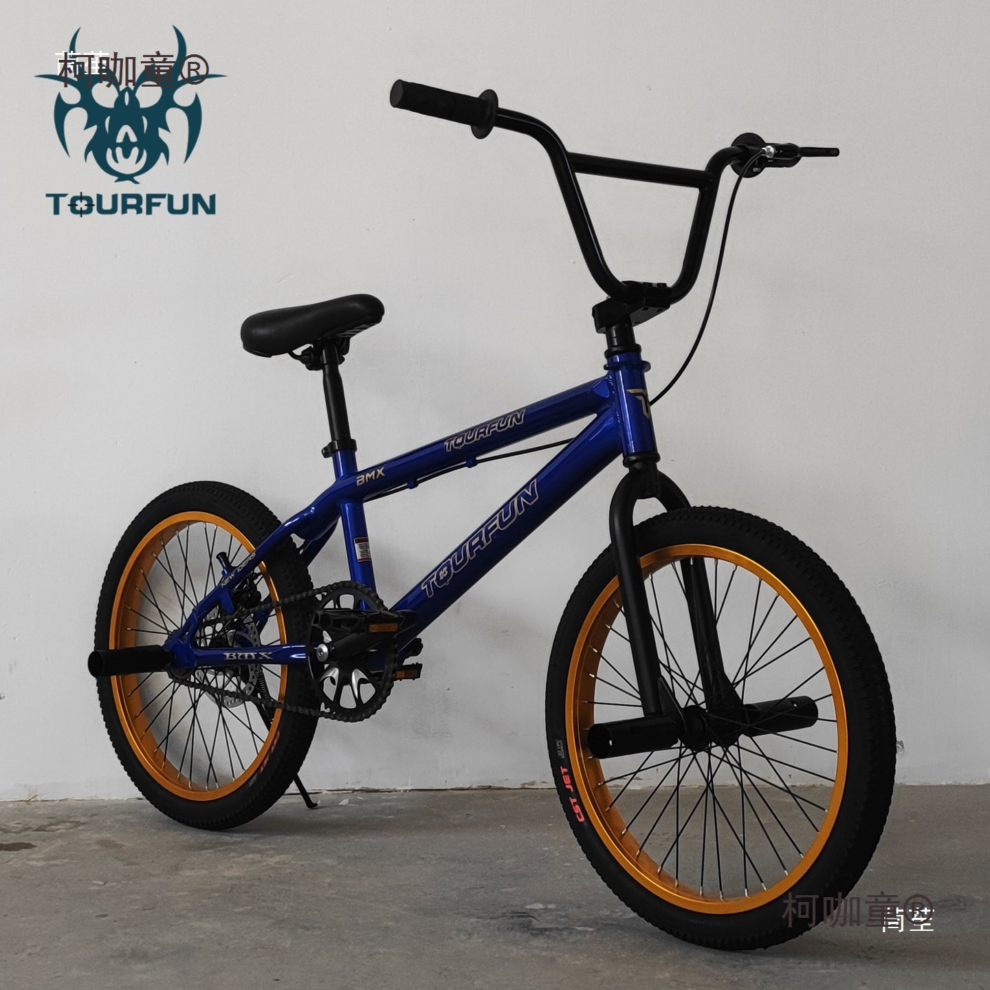 20inch Bmx Bmx Single Rear Disc Brake Trick Car Performance Car Fancy Street Car Aluminum Alloy Frame Temaxibao