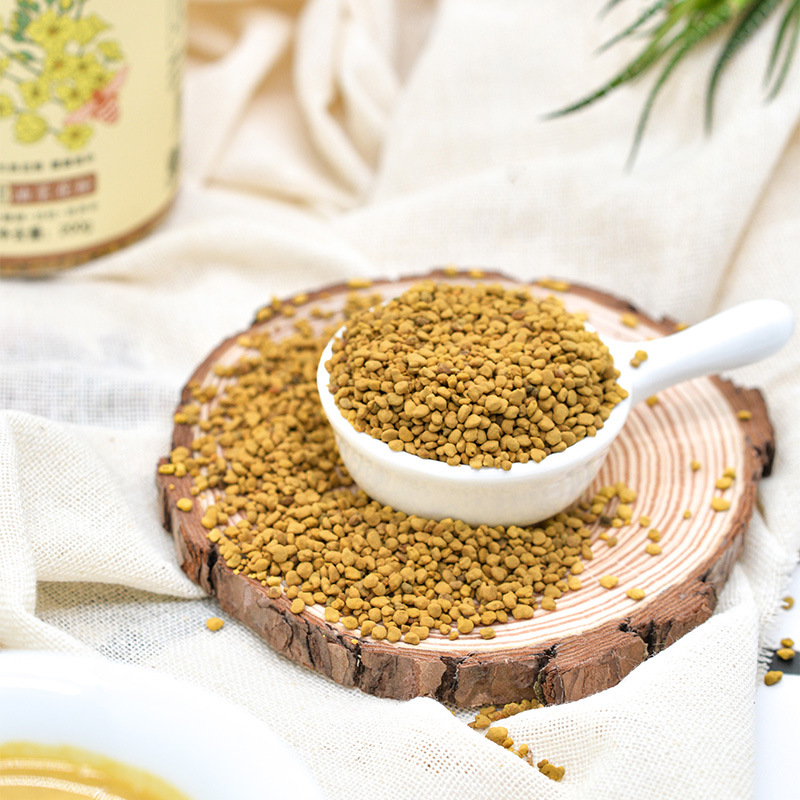 Yunnan bee pollen source manufacturers directly supply OEM generation of high activity rape pollen selected particles plateau soil