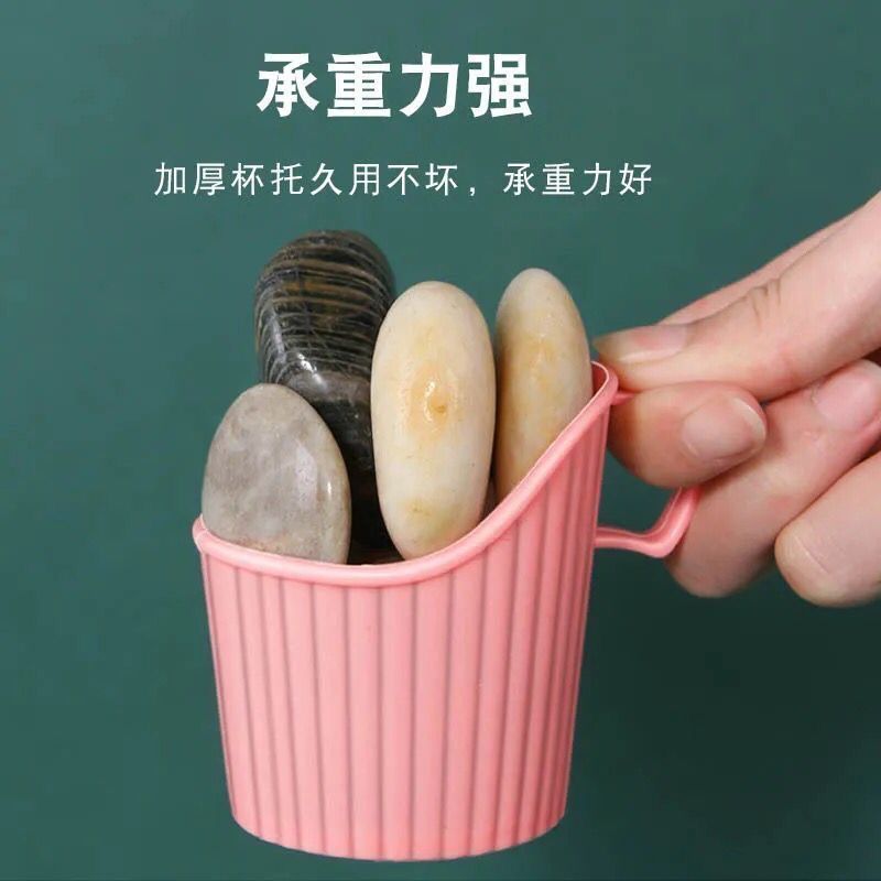 Household Disposable Paper Cup Holder Office Plastic Cup Cover Water Heat Insulation Anti-scalding Thickened Cup Holder Cup Cover