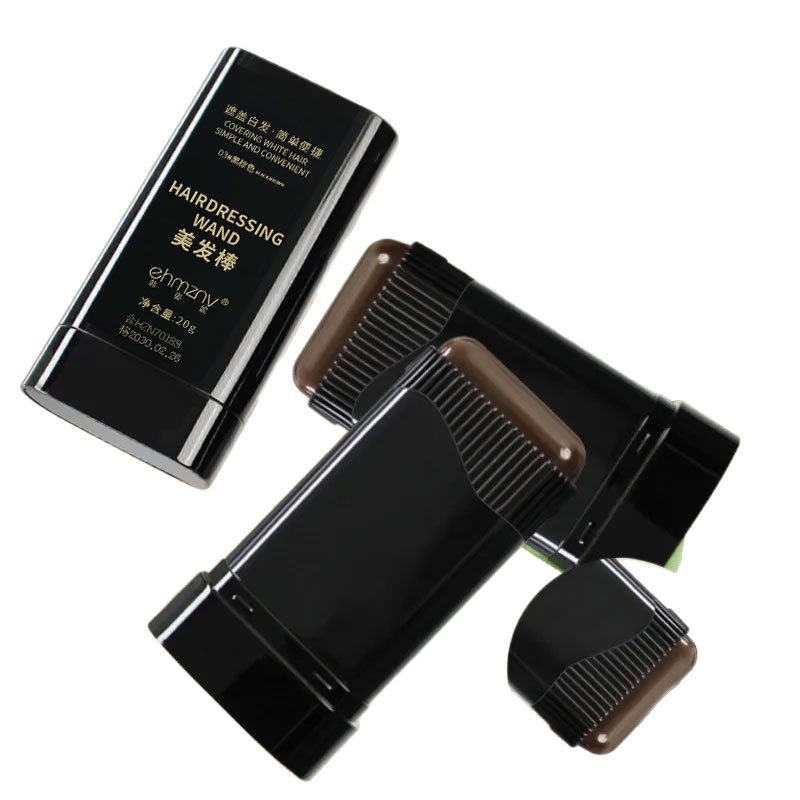 Disposable Hairdressing Stick, Black Hairdressing Comb, Hair Dyeing Comb, Not Easy to Fade, White Hair Quick Cover, Hair Dyeing Pen Wholesale