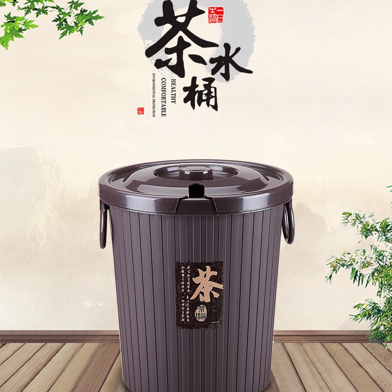 Прямые поставки от производителя, прозрачное ведро для чая большой емкости, ведро для сбора воды на чайном столе, ведро для сточных вод, аксессуары для чайного набора