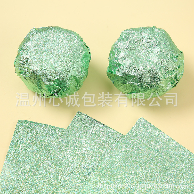 Candy aluminum foil tin foil chocolate aluminum foil food aluminum foil wrapping paper tea aluminum foil tin foil