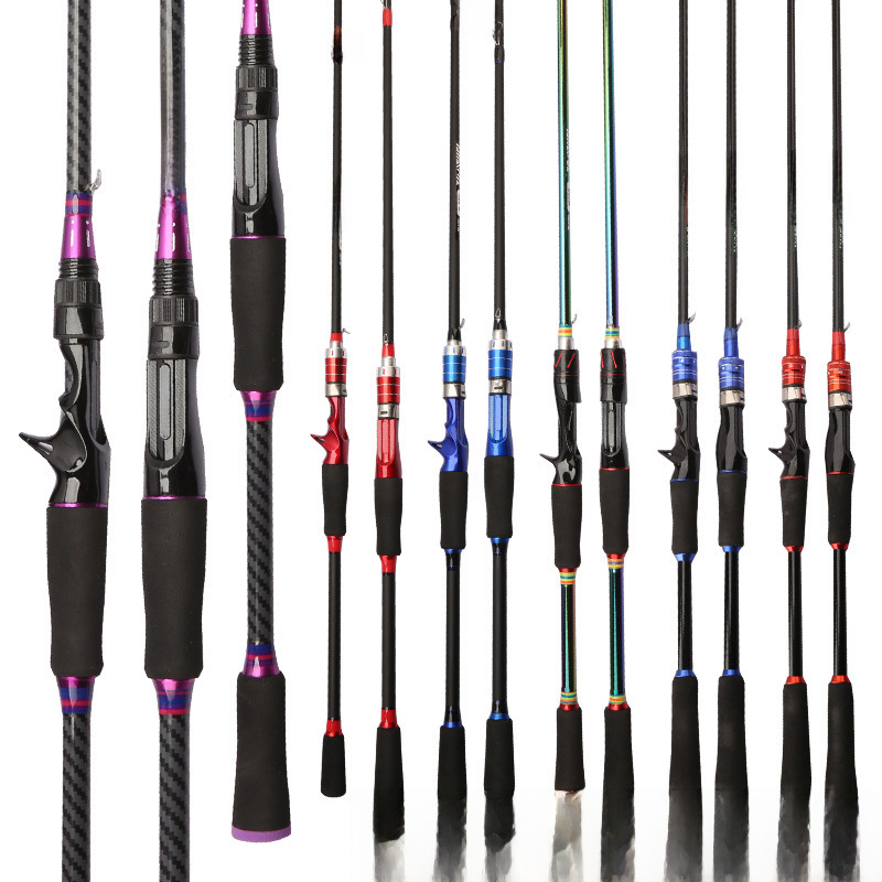 Cross-border glass fiber reinforced plastic road rod insertion rod ML adjustment road rod foreign trade Amazon long throw road sliding rod fishing rod