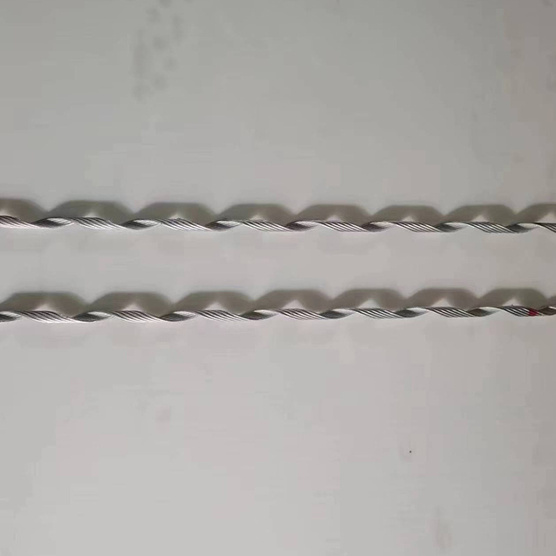 ADSS suspension clamp pre-twisted optical cable line fittings small tension-resistant twisted wire suspension twisted wire pre-twisted wire aluminum sleeve shell