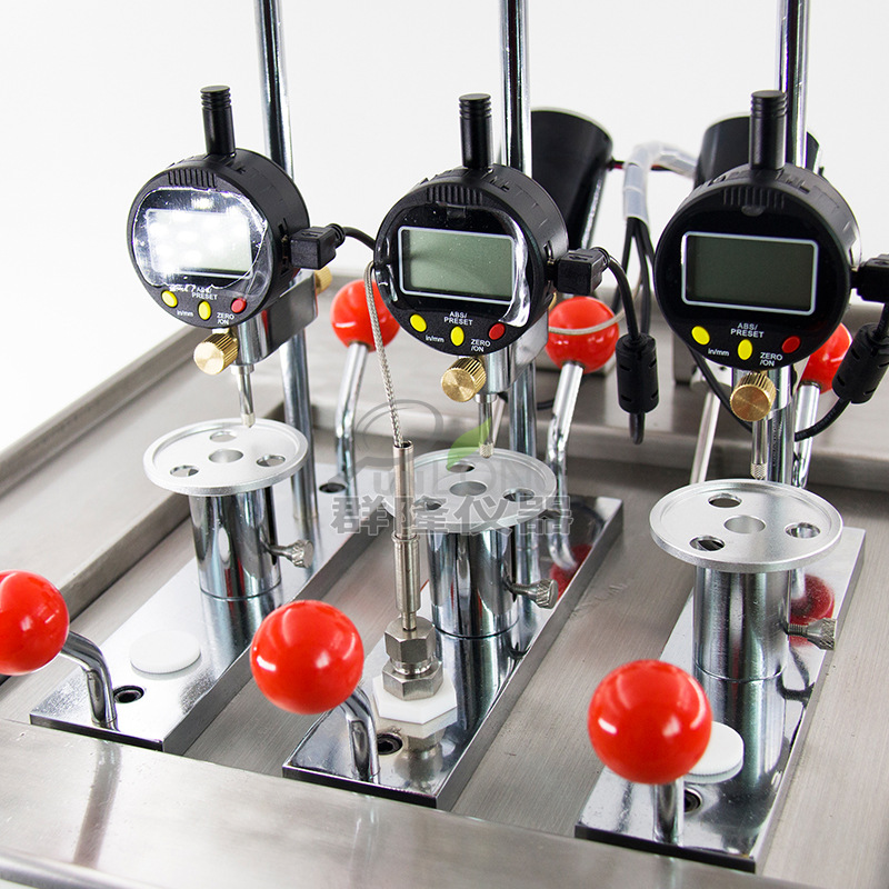 Heat Deformation Vicat Softening Point Tester Heat Deformation High Temperature Resistance Detector Hard Rubber Softening Temperature Tester