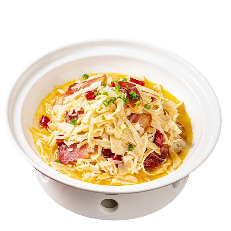 Linjeba Glutinous Rice Bamboo Shoots 250g Hunan Specialty Hand-Peeled Fresh Bamboo Shoots Hotel Semi-Finished Catering Ingredients