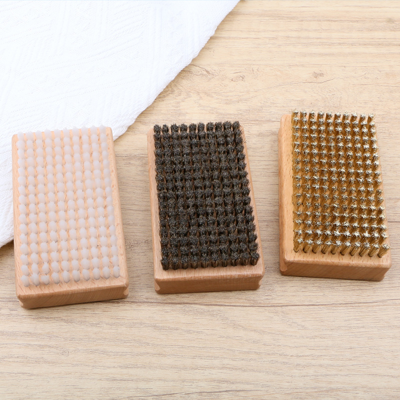 Ski board brush waxing brush single board double board snow wax brush ski board brush copper wire brush nylon brush horse hair polishing brush