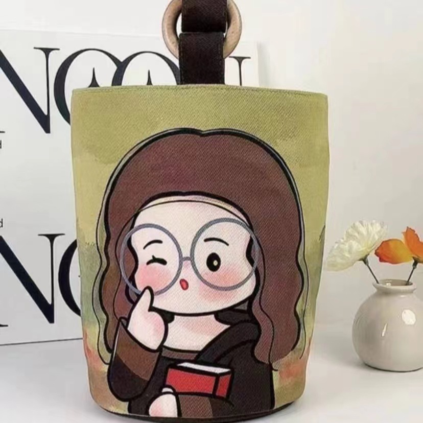 Новая маленькая сумка-тоут Симпатичная и универсальная Большая вместимость Портативная сумка для выездов