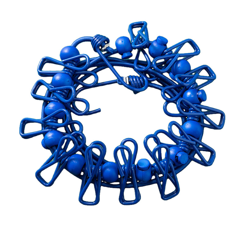 Labeling and Shipping Service, No-Drill Clothes Drying Rack, Travel Portable Windproof Latex Elastic Rope with Anti-Slip Buckle Clothesline