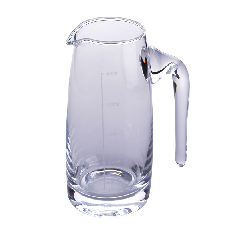 Wine glass with scale wine dispenser crystal glass 100 ml wine measuring device Hotel hotel wine pot gift box