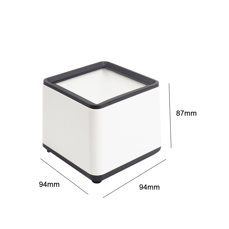 C5/RS40 payment code scanning box pharmacy medical insurance usb interface cash register prompt code scanning device payment small white box