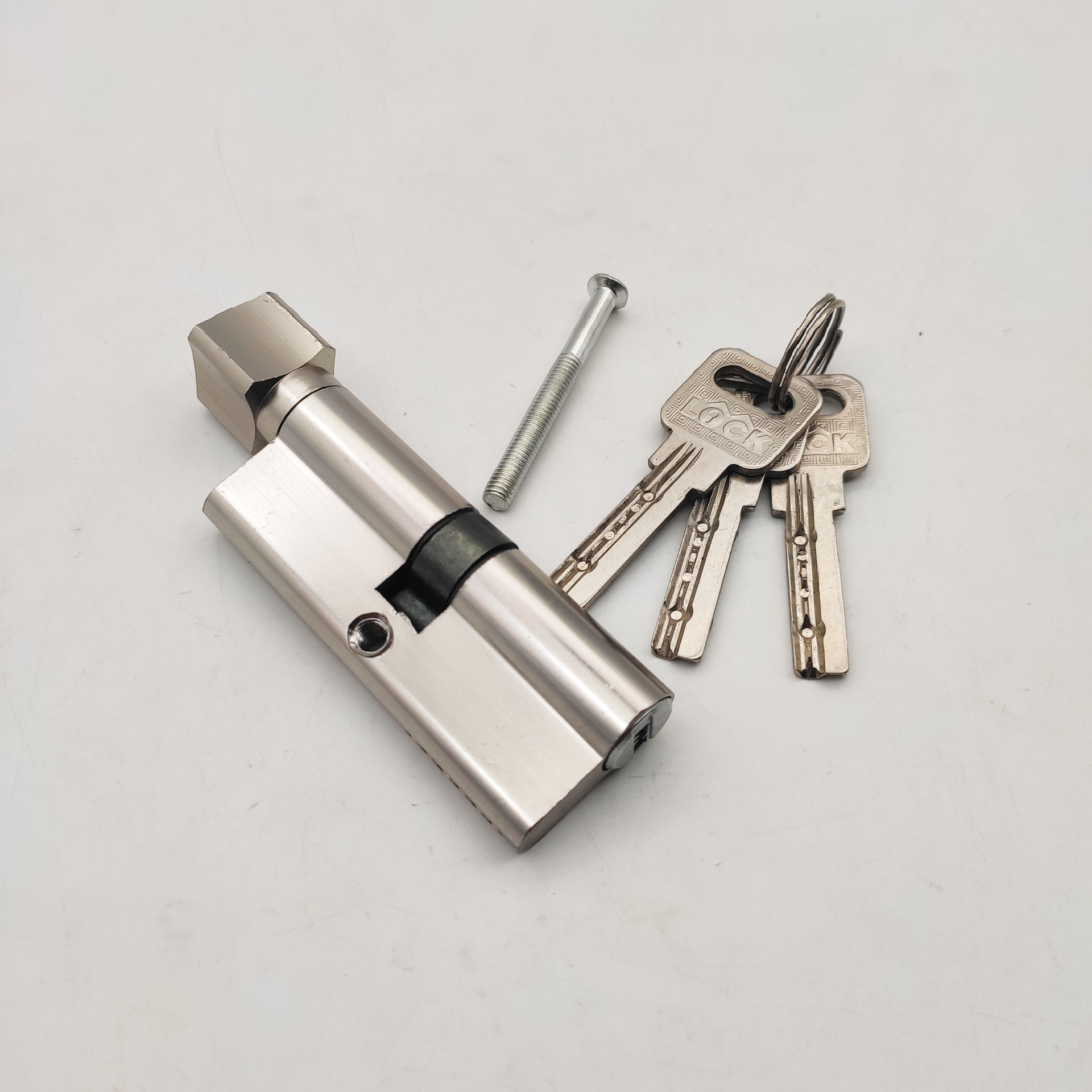 Interior Door Lock Cylinder, Inner Door Lock Cylinder, Pure Copper Small 70 Lock Cylinder, Wooden Door Lock Cylinder, Lock Cylinder for Bedroom Door