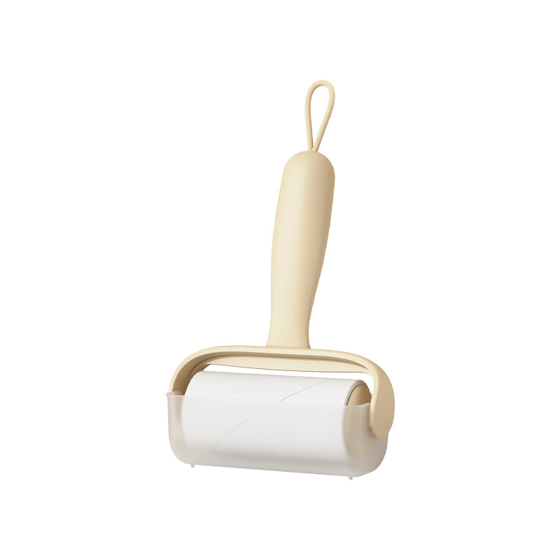 Tearable Sticky Hair Artifact Replacement Roll Paper Pet Sticky Cat Hair Roller Strong Sticky Hair Cleaning Dust Removal Scraper