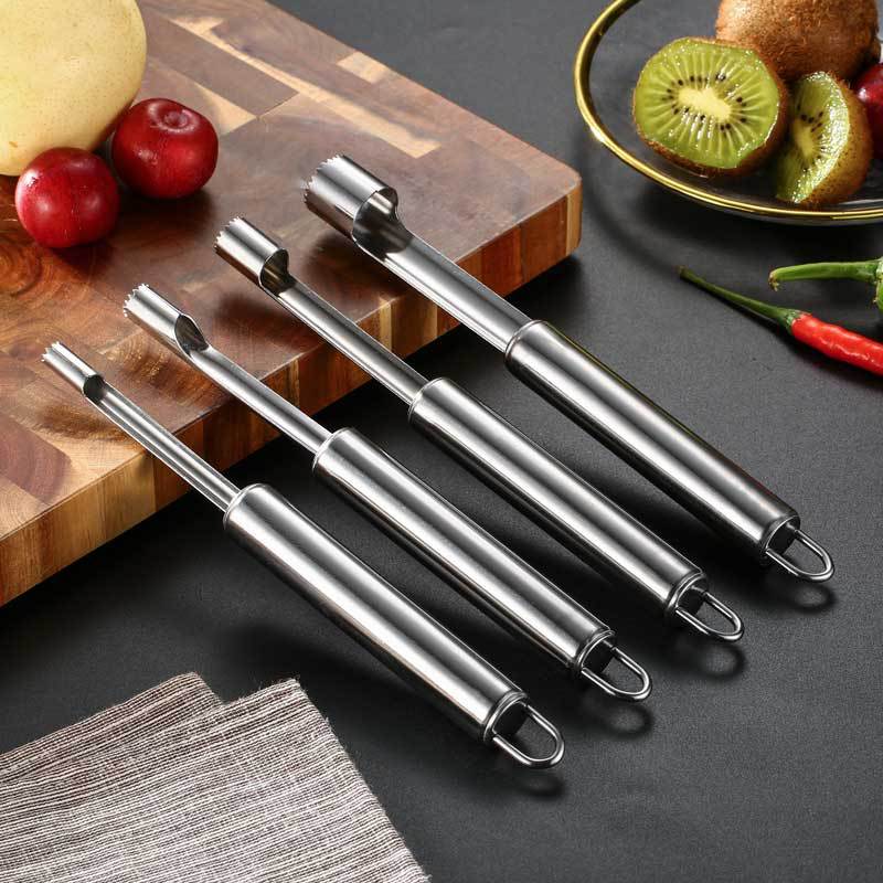 Factory direct supply stainless steel Hawthorn corer red jujube cored apple coring tool digging knife core pumping