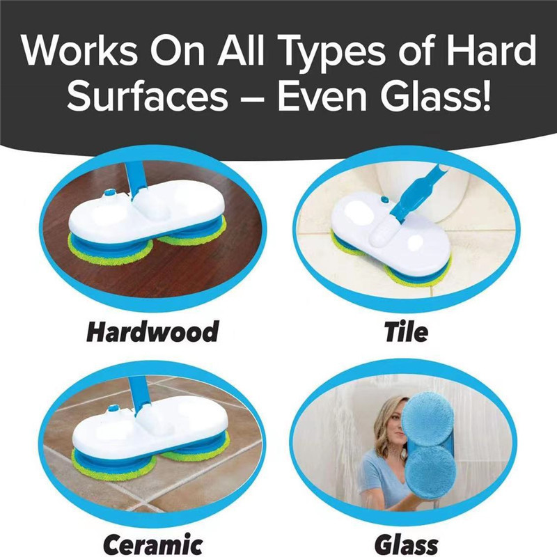 Cross-border household wireless electric mop automatic floor wiping machine electric mop handheld rechargeable cleaning mop machine