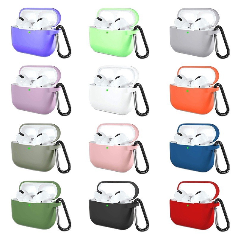 Suitable for Apple Headphone Case airpods Pro Silicone Earphone Case 2/3 Generation 4 Generation airpods Headphone Protective Case