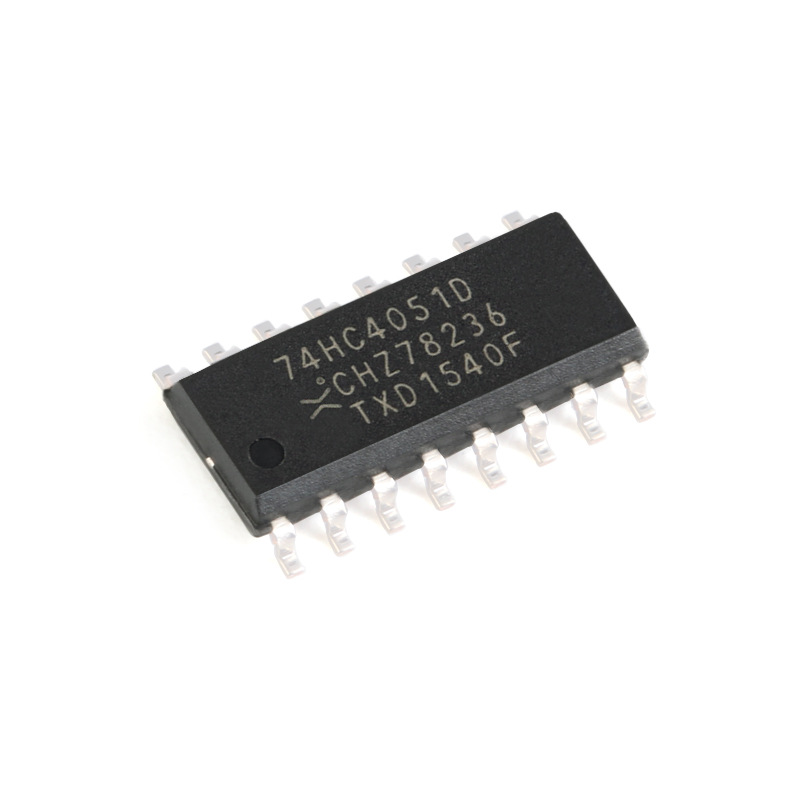 Original Genuine 74Hc4051D,653 Soic-16 8-Channel Analog Multiplexer Demultiplexer Chip