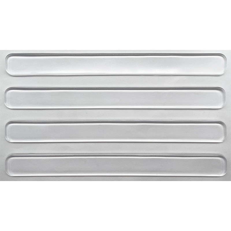 Anti-Collision Artifact, Anti-Slip Transparent Anti-Collision Sticker, Refrigerator Door Punch-Free, Traceless Silicone Transparent Self-Adhesive Anti-Collision Strip