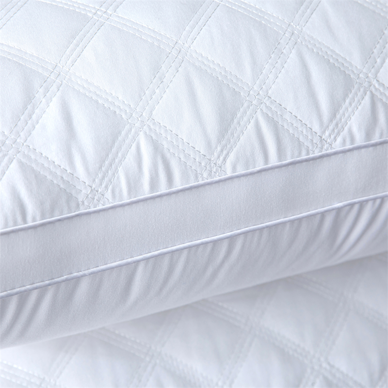 Buy One Get One Free] Five-Star Hotel Pillow Core Pair Washable Single Adult Neck Protection Feather Velvet Pillow Core