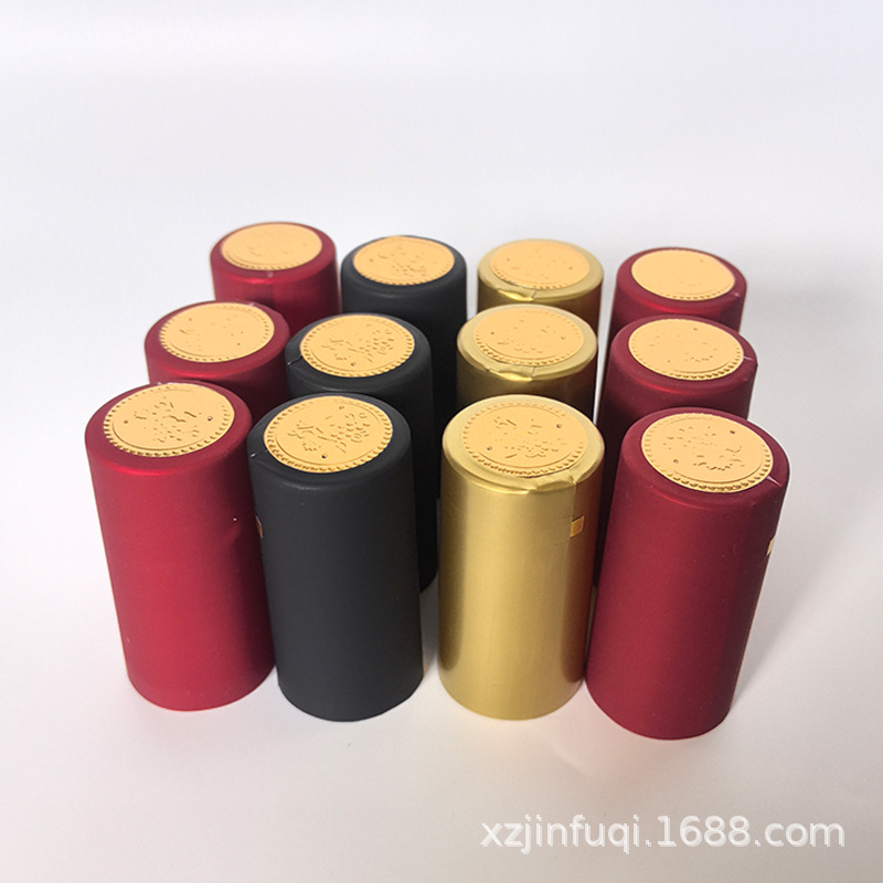 Wine bottle shrink film pvc easy-to-tear cable plastic cap cover factory wholesale wine sealing Heat Shrinkable film New