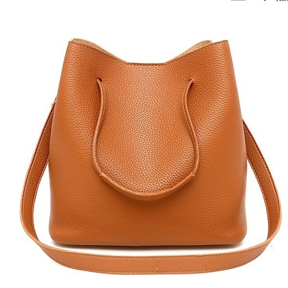 时尚新款纯色子母包包欧美风范子母包四件套女包简约单肩包潮代发