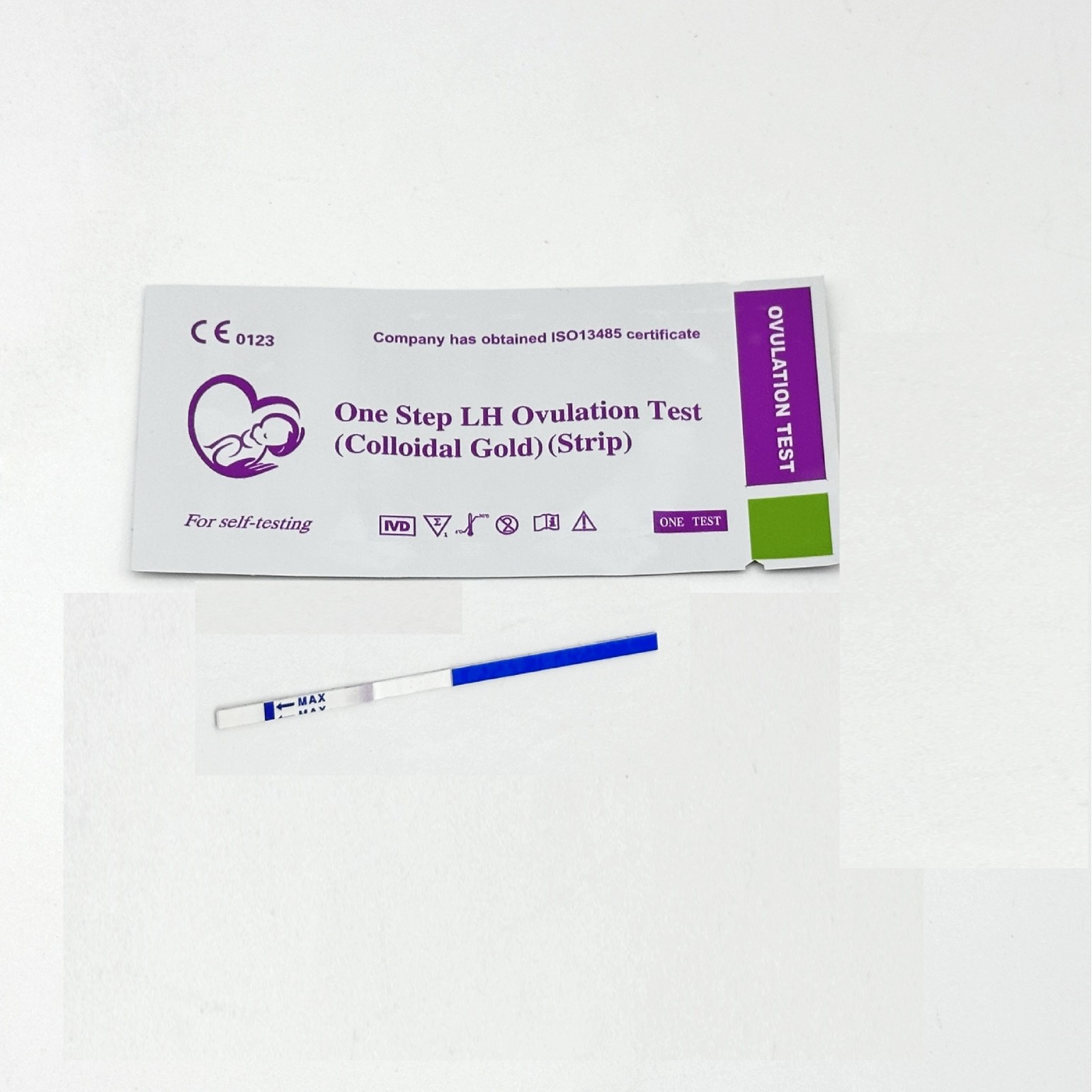 Manufacturer Exports English Neutral Lh Strips for Pregnancy Preparation, Ovulation Test Strips, Ovulation Strips, 50 Strips Per Pack