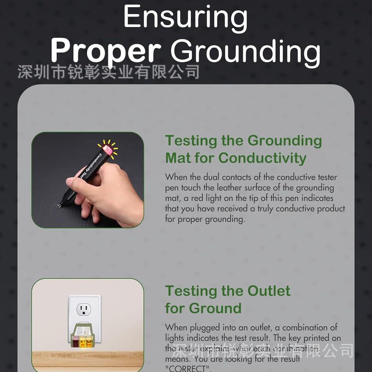 2025 Amazon Grouding Mat Grounding Mat PU Leather Grounding Bed Sheet Conductive Leather Grounding Mattress Sleeping Mat