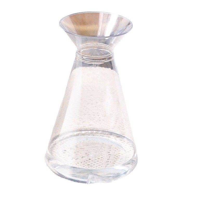 Transparent Bouquet Liner, Anti-Fall Plastic Vase, Flower Wrapping Artifact, Hand-Made Spiral Bouquet, Vase, Flower Arrangement, High-End