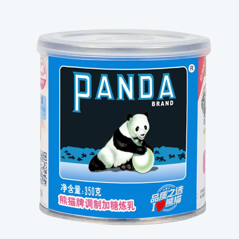 Panda Brand Condensed Milk 350g Spreadable Bread Milk Tea Coffee Mate Cake Whole Box Home Commercial Retail Wholesale