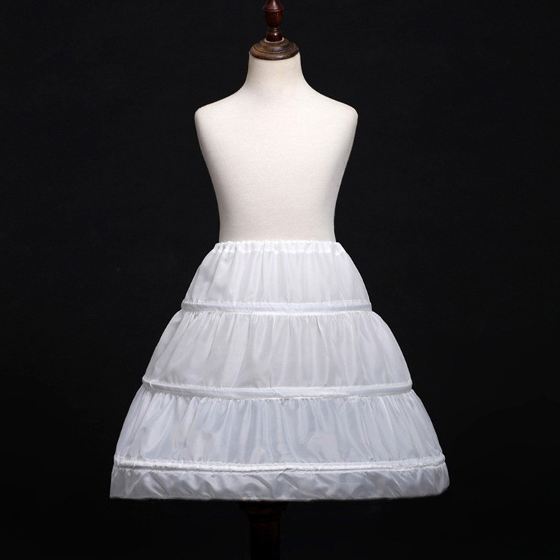 Factory Direct children's small skirt support wholesale small medium plus size children's clothing princess dress lining fluffy can be size