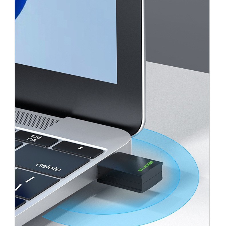 600m Dual-Band Bluetooth Wireless Network Card 2.4g Wif Computer Wireless USB Bluetooth Wifi Two-In-One Driver-Free Network Card