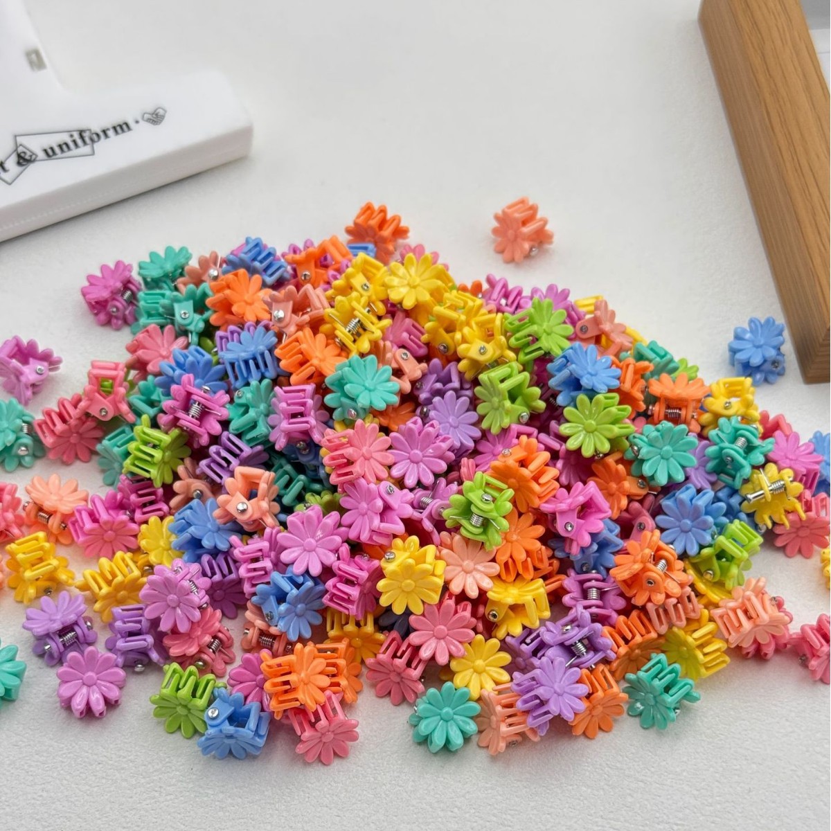 Colorful Children's Hairpin Clips Hair Accessories for Little Girls Baby Bangs Braiding Small Claw Clips Hair Ornaments