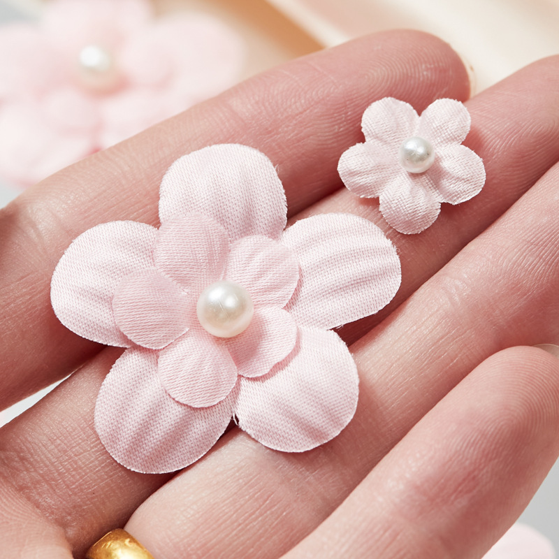 Стильное цветочное украшение из бисера на атласе, маленькое цветочное свадебное платье, детская одежда, заколка, аксессуары для волос, шляпа, ручная работа, декоративное маленькое цветок