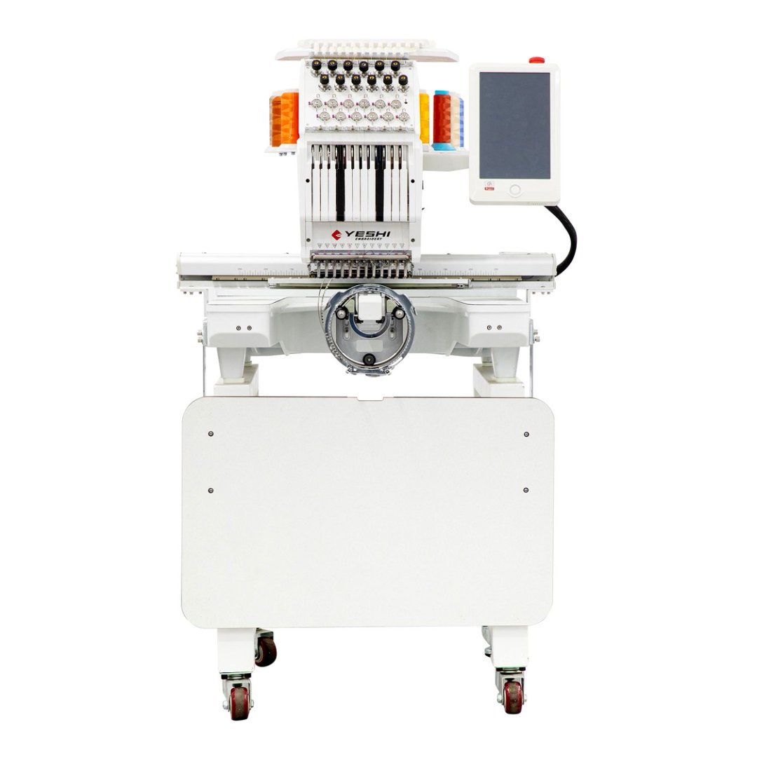 Ye's 2026 Model Single-Head New Home Embroidery Machine Multi-Needle 12-Needle Single-Head Computer Embroidery Machine