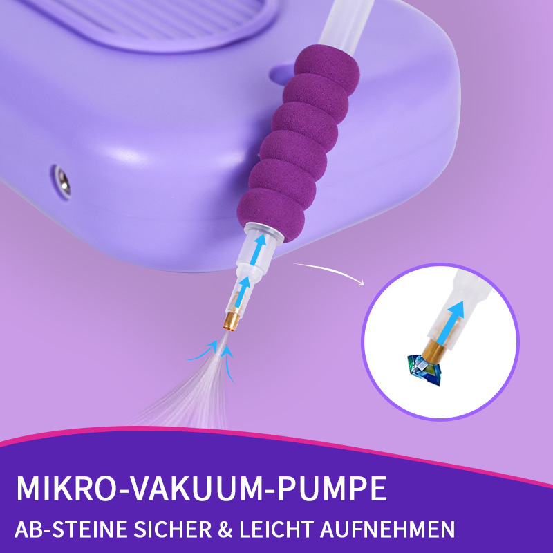 Cross-border New Product Amazon Vacuum Diamond Brush suit Electric Diamond Brush Diamond Painting Tools