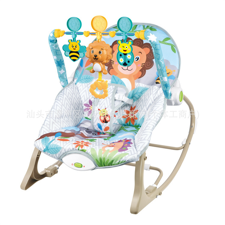 Baby electric rocking chair cross-border baby sleep comfort chair rocking bed chair with baby sleeping recliner wholesale