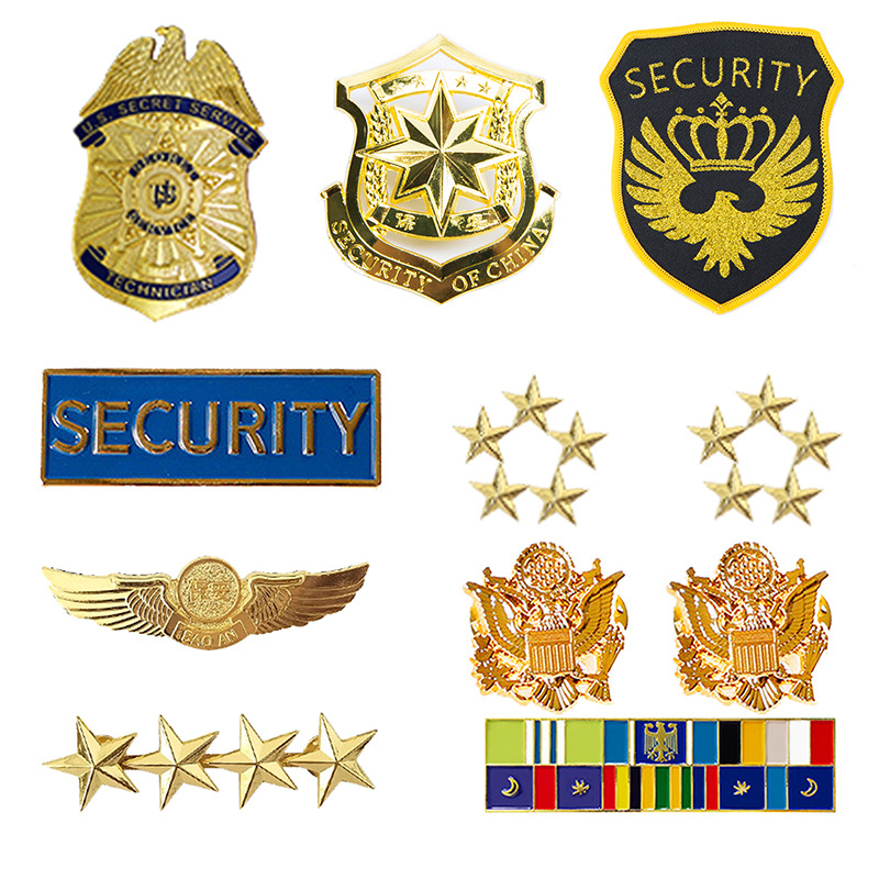 Костюм для консьержа жилой недвижимости, эполет, значок безопасности, полный комплект аксессуаров