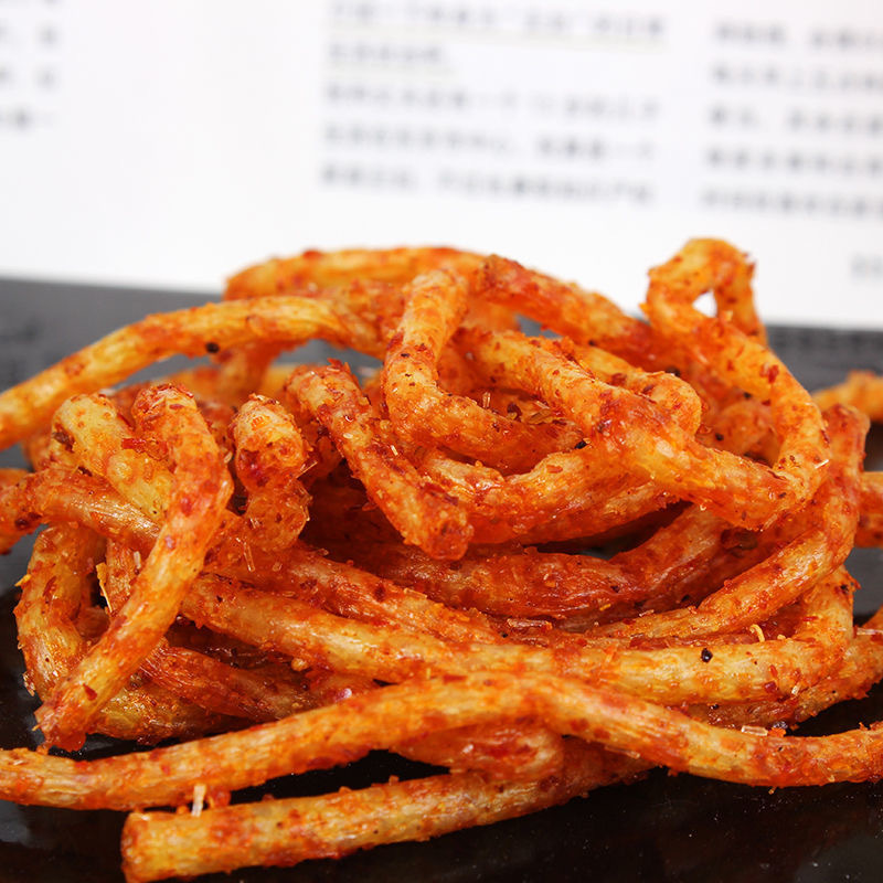 Yanzi Jindian spicy strips 22g spicy strips Hunan specialty childhood nostalgic leisure campus snacks small spicy strips