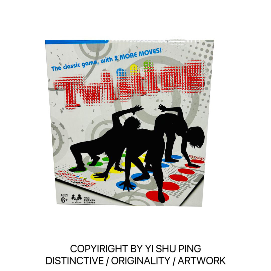 Игра Твистер для семьи и друзей многопользовательская интерактивная игрушка