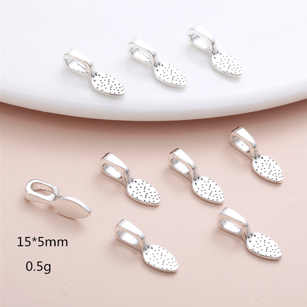 Small wholesale metal shovel pendant pendant pendant clothing jewelry alloy accessories making bracelet necklace small pendant
