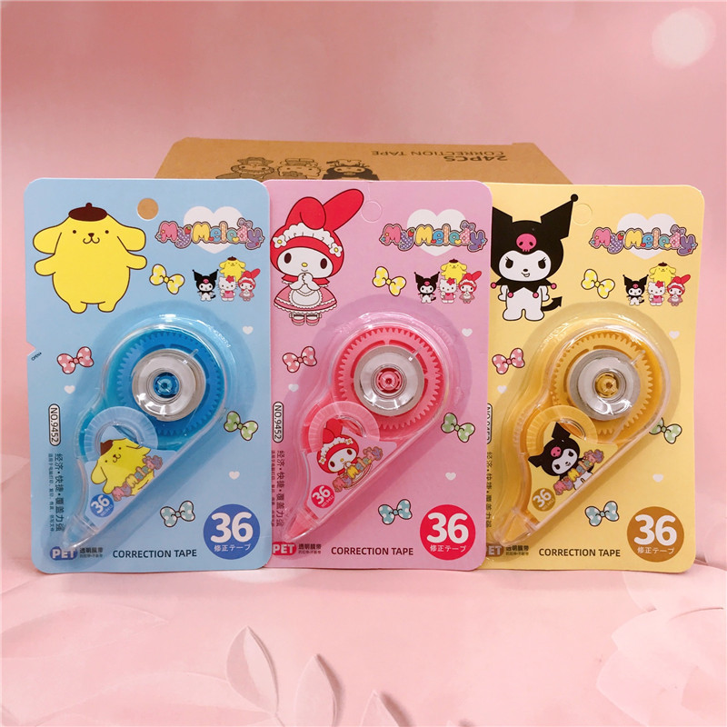 Creative Cartoon Panda-Shaped Correction Tape for Junior High School and Primary School Students, Cute Mini Correction Tape, Large Capacity Wholesale