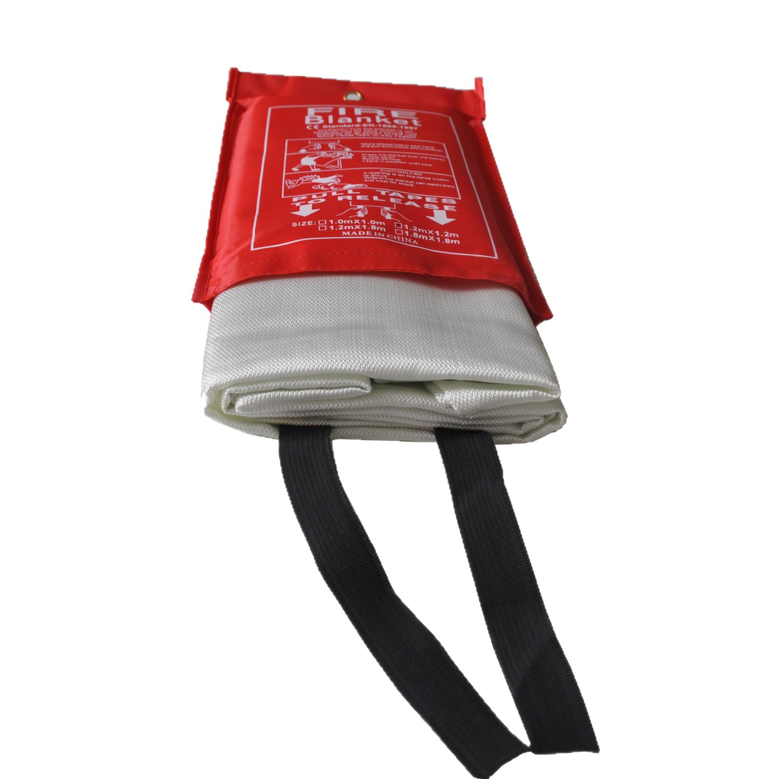Chuangchen Multi-Size Outdoor Fire-Fighting Blanket Fire-Fighting Blanket Household High-Temperature-Resistant Fiberglass Fire-Proof Cloth Flame Retardant