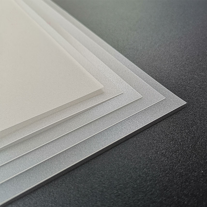 A4 Transparent PVC Plastic Sheet DIY Binding PET Sheet Frosted Hard Film Sheet PP Binding
