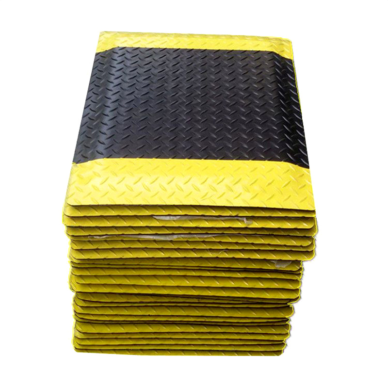 Anti-Static Anti-Fatigue Floor Mat, Non-Slip, Wear-Resistant, Anti-Fatigue Mat, Odorless, High Elasticity, Workshop Assembly Line Three-Layer Foot Mat