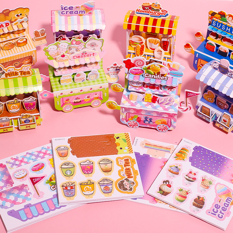 Mini Shop Artificial Food Toys Handmade Creative DIY Accessories Bag Miniature Play House Food Toy Model