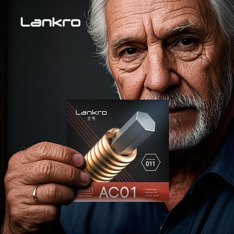 Guitar Strings, Folk Guitar Strings, a Set of 8 Guitar Strings, One String, Two Strings, Three Strings, Rust-Proof and Not Easy to Break, Complete Set of Strings