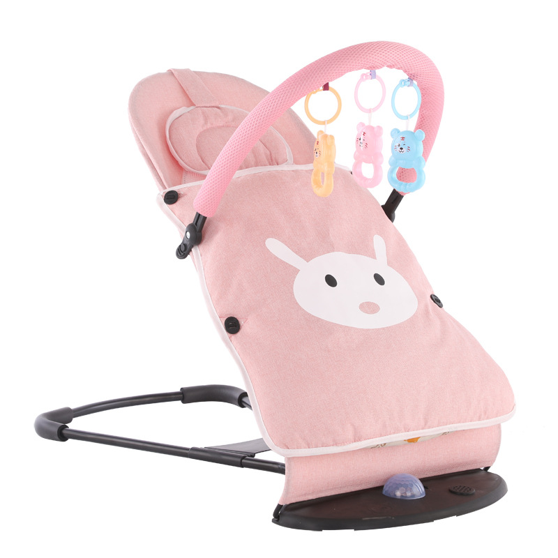 Factory wholesale baby rocking chair sleeping cradle bed sleeping soothing chair baby coax baby artifact lying bed rocking chair