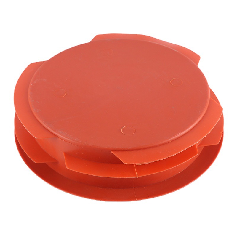 Stainless steel pipe plastic pipe cap inner plug round steel pipe inner plug head pipe plug plastic dust-proof pipe fitting protective cover