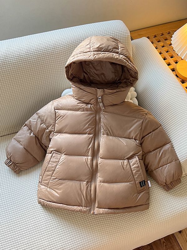 Korean Style Kidsren's down Jacket, Small, Medium and Large Kidsren's Winter Outwear, Boys and Girls, Thickeneded and Warm White Duck down Jacket
